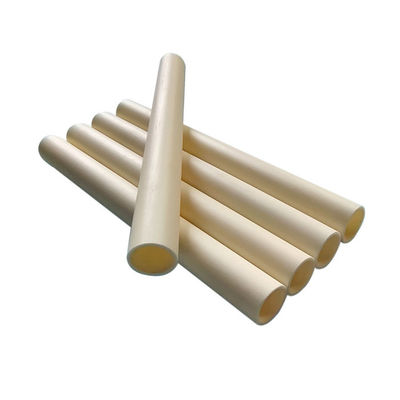 99% Purity High Temp Alloys Al2O3 Micro Ceramic Tube Eroded Oxidation