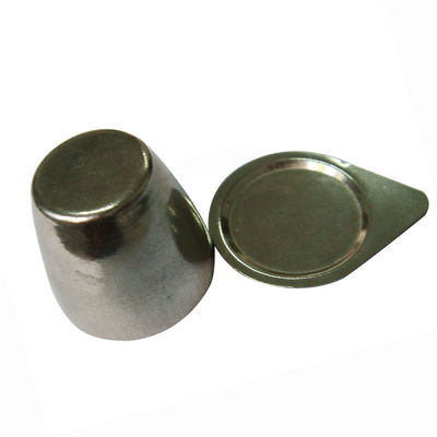 ISO 50ml Pure Nickel Crucible Alkali Resistance With Lid