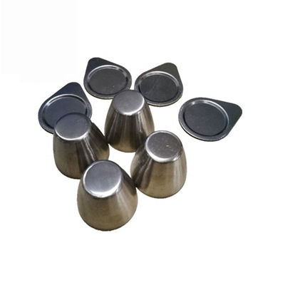 ISO 50ml Pure Nickel Crucible Alkali Resistance With Lid