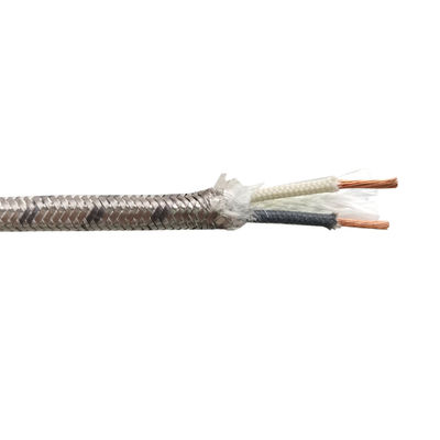 SS304 Sheath Type T Thermocouple Cable Fiberglass Insulated DC 500V