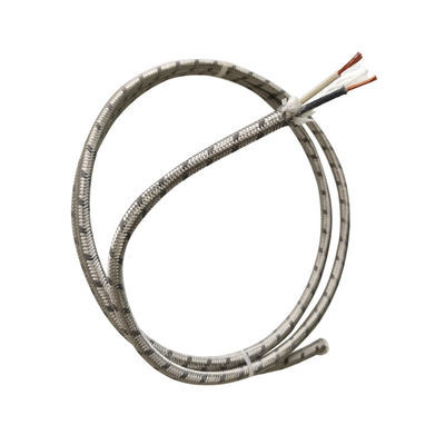 SS304 Sheath Type T Thermocouple Cable Fiberglass Insulated DC 500V