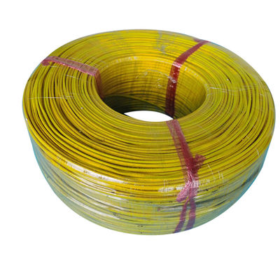 Fiberglass Jacket Extension Thermocouple Cable With Yellow Fiberglass Insulation