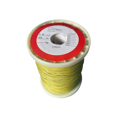 Fiberglass Insulated Resistance Wire Diameter 0.4mm NF13 Heating Cable