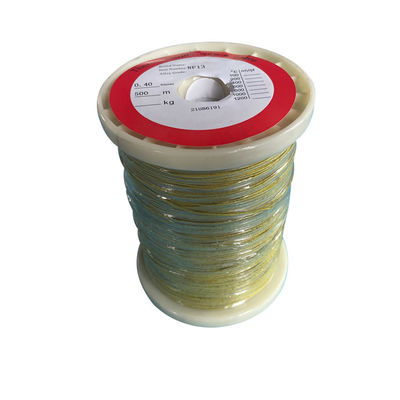 Fiberglass Insulated Resistance Wire Diameter 0.4mm NF13 Heating Cable