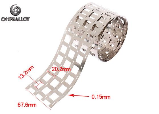 Bright 4P Battery Pack Nickel Plated Strip For Electric Vehicles