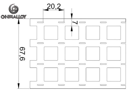 Bright 4P Battery Pack Nickel Plated Strip For Electric Vehicles