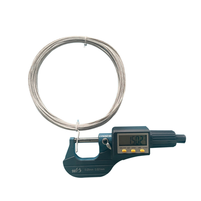 Insulated Type N Thermocouple Cable High Temperature Silica Fiber