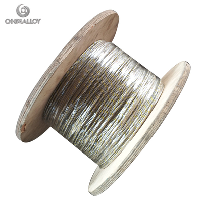 Type J Fe CuNi45 Thermocouple Wire 0.193mm Diameter Compliant for High-Temperature Sensing